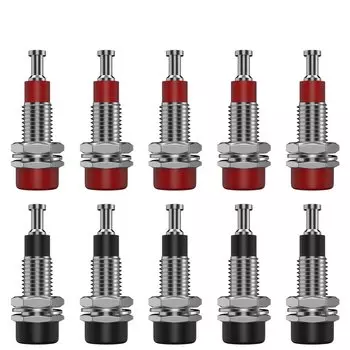 JZDZ Клеммные гайки вилки типа «банан» 2 мм 10 шт.