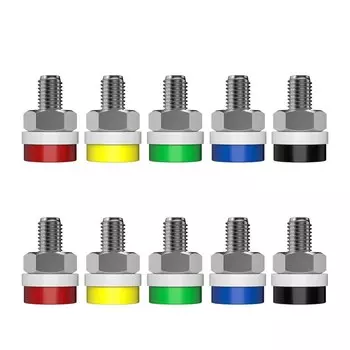 JZDZ Медные разъемы типа «банан» 10 шт.