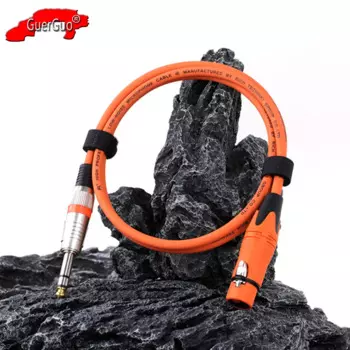 Кабель 1/4 дюйма, баланс 6,35 мм, соответствует женскому 3Pin XLR, четверть дюйма к женскому аудиоудлинителю XLR для миксера, усилителя