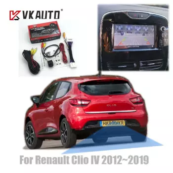 VKAUTO для Renault Clio 4 IV 2012 2013 2014 2015 2016 2017 OEM экран добавление камеры заднего вида HD резервная камера камера заднего вида