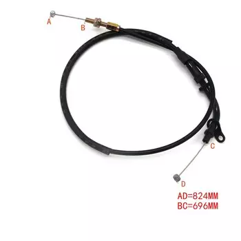 Кабель акселератора дроссельной заслонки для мотоцикла Suzuki Bandit 250 GSF250 74A все годы прочные аксессуары для мотоциклов