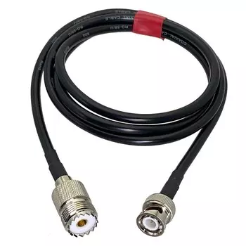 Кабель BNC male plug to SO239 UHF female jack TTVXO