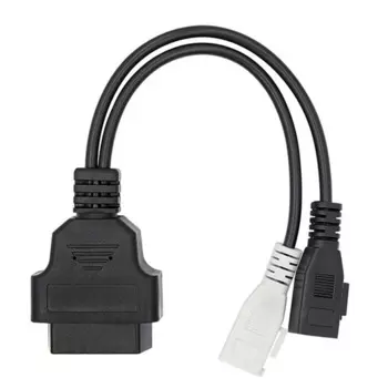 Кабель диагностического адаптера OBD2, 2X2 Pin-16 Pin