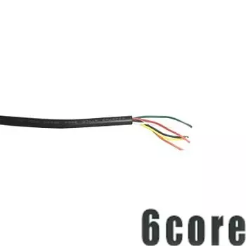 Кабель для передачи данных, провод заряда 26AWG, 10 метров, с луженым покрытием из бескислородной меди, 2 ядра, 3, 4, 5, 6, 7, 8, 9, 10 ядер