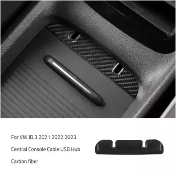 Кабель для зарядки центральной консоли, USB-концентратор, органайзер, док-станция, декоративные аксессуары для VW ID.3 2021 2022 2023