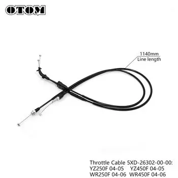 Кабель дроссельной заслонки мотоцикла, маслопровод акселератора 1000 мм 1045 мм 1066 мм 1075 мм 1096 мм 1100 мм для YAMAHA YZ250F YZ450F WR250F