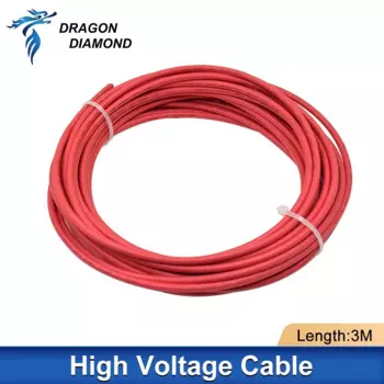 Кабель HIGH VOLTAGE CABLE 3M красный DRAGON DIAMOND