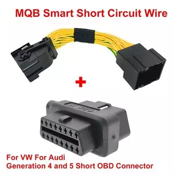 Кабель MQB49 5C MQB 49, смарт-провод с поддержкой OBD и короткого замыкания для VW, Audi MQB, 4-го 5-го поколения, все ключи с адаптером OBD2