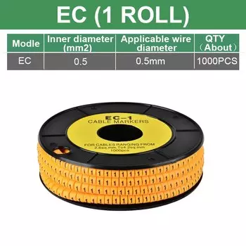 Кабельные маркеры ZYCN спиральная обмотка ПВХ