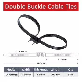 Кабельные стяжки ZYCN самоблокирующиеся нейлоновые