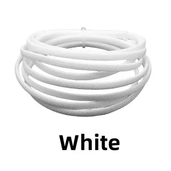 Кабельный рукав виниловый YQSiNYUE спиральная оплетка 5 метров черный