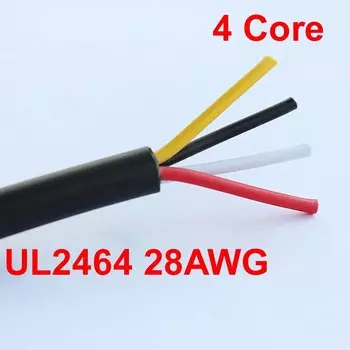 Кабель Paowuxian 10м медный 28AWG 10-жильный для USB