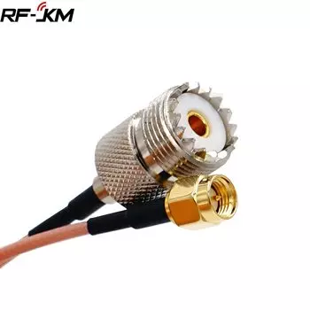 Кабель-переходник RG316 RF JKM PL259 на SMA