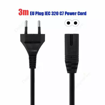 Кабель питания DelightFire 3 м 2 м 1,5 м 1 м 0,5 м IEC C7