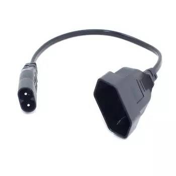 Кабель питания KYMISON 30 см черный