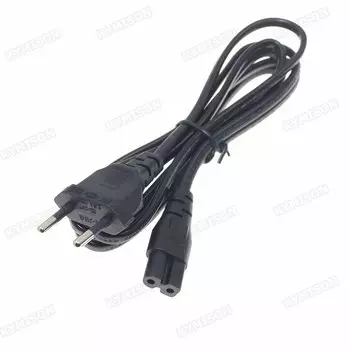 Кабель питания KYMISON CEE7/16 на 2 слота IEC320 C7 1.8 м