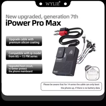 Кабель питания QIANLI IPower Pro Max для iPhone 6 7 8 X XS MAX 11PM 12 13 14