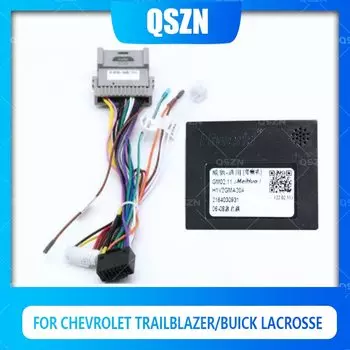Кабель питания QSZN для Chevrolet TrailBlazer 2008 /BUICK Lacrosse 2006 2007 20008 2009 Canbus Box GM02