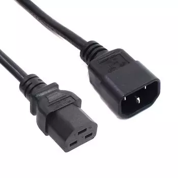 Кабель питания сервера PDU ДБЖ IEC32 C14–C21 Кабель питания компьютера «папа-мама» 16A 250 В Медный провод 3X1,5 мм