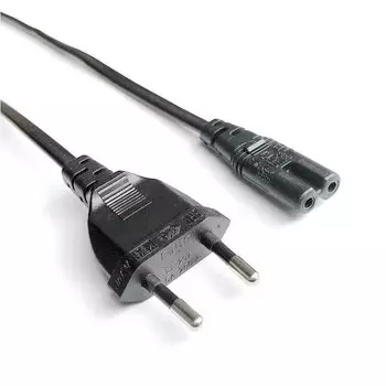 8-контактный кабель питания AC us eu black