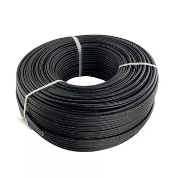 Кабель PV для солнечной батареи, провод постоянного тока/TUV, кабель для фотокабеля, красный, черный, 14/12/10 AWG, 2, 5 мм2, 4 мм2, 6 мм2, 10 мм2, кабель, провод