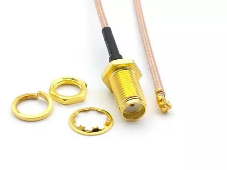 Кабель RG178 20 см ZHTCRJ 100 шт.