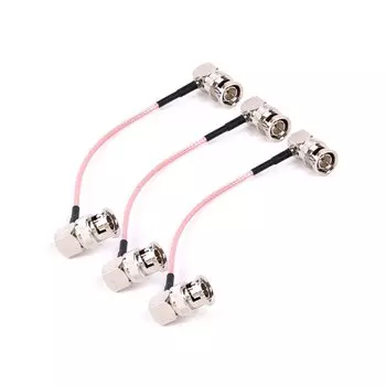 Кабель RG179 75 Ом BNC прямой угол R GG1318