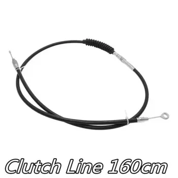 Кабель сцепления для мотоцикла 140 см 160 см 180 см для Harley Touring Electra Street Road Glide Road King Sportster XL1200 Iron 883
