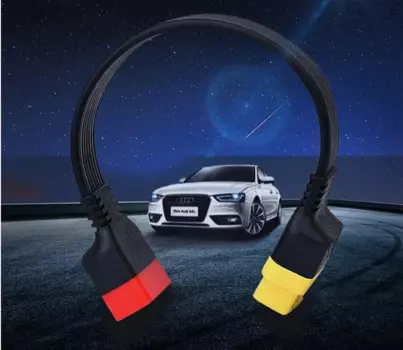 Кабель-удлинитель 16-контактный штекер-гнездо OBD2 разъем 16-контактный диагностический инструмент ELM327 OBD2 Расширенный адаптер 0,36 м