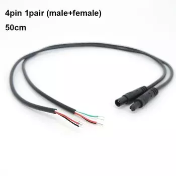 Кабель-удлинитель камеры заднего вида QvvCev 4/5/6 пин 50 см