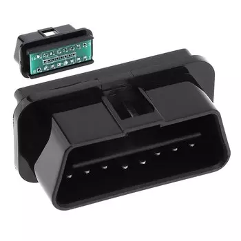 Кабель-удлинитель OBD II с 16-контактным штекером и квадратным отверстием