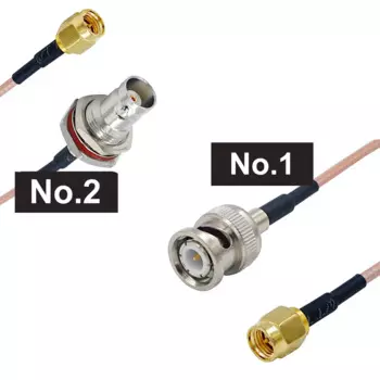 Кабель-удлинитель со штекером SMA на штекер BNC RG316