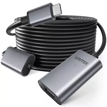 Кабель-удлинитель USB 3,0, 15 м, штекер-гнездо