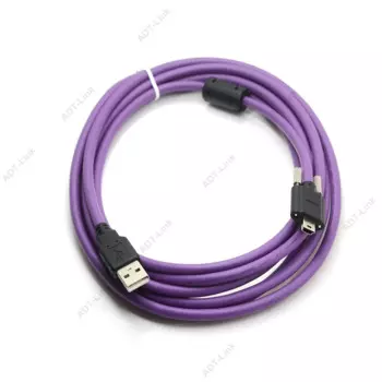 Кабель USB 2,0 для промышленной камеры с винтами, кабель Mini USB-USB 2,0 A Для Yingmeijing Camera Haikang Dahua, кабель-цепочка