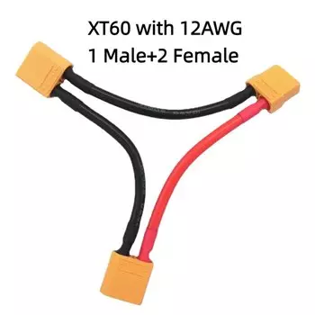 Кабель зарядки BLUSUNSOLAR DZ0136/DZ0138 XT60 XT90 10см