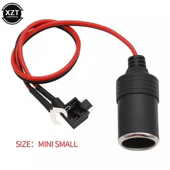Кабель зарядного устройства из чистой меди для автомобильного прикуривателя, розетка, разъем, переходник, кабель-предохранитель, S M Mini S аксессуары