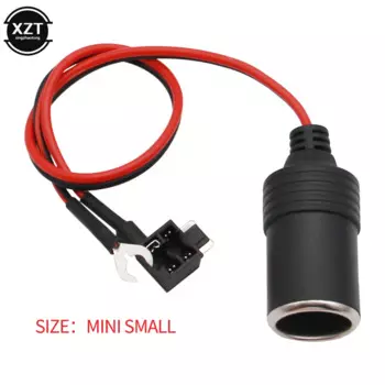 Кабель зарядного устройства из чистой меди для автомобильного прикуривателя, розетка, разъем, переходник, кабель-предохранитель, S M Mini S аксессуары