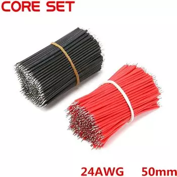 Кабели для Arduino Your Cee, 200 шт., 5 см, красный/черный