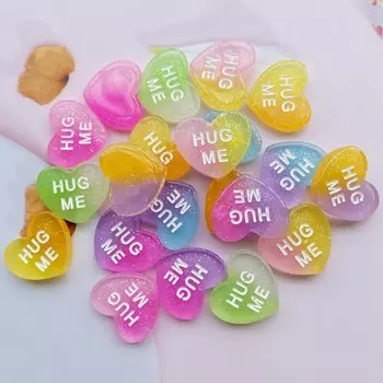 Кабошон сердечки искусственные TSXJY