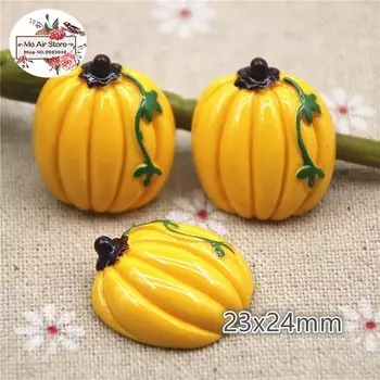 Кабошон тыква Ywbeads 26x28 мм 10 шт