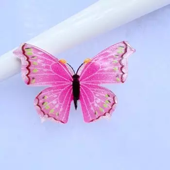 Кабошоны бабочки из смолы TSXJY, 10 шт.