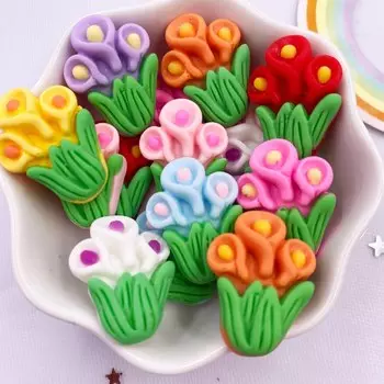 Кабошоны из окрашенной смолы Diy Super Paradise 10 шт.