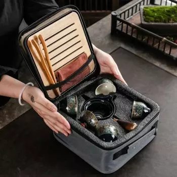 Качели, чайный артефакт, ленивый кунг-фу, чайный сервиз, портативный чайник Xiaoyao, чайная посуда, кухня, столовая, бар, домашний сад