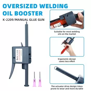 Kaisi K-2209 30CC-60CC экструдер паяльная паста большой емкости клеевой пистолет TubeMate плата сварочной цепи УФ клей бустер инструменты