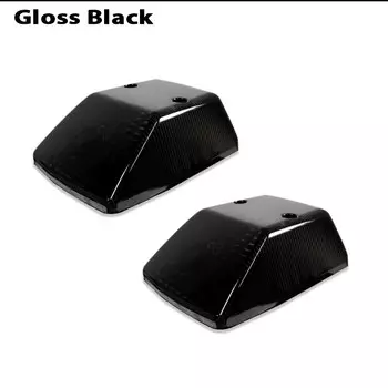 Kaizen 2 шт. глянцевые черные чехлы для передних указателей поворота для Mercedes Benz W463 G-Class G500 G550 G55 G63 G65 и т. д. 1986-2018 гг.