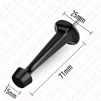 KAK Черный Резиновый Дверной Стопор