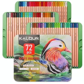 KALOUR Pro Pastel Цветные карандаши 50/72 цветов