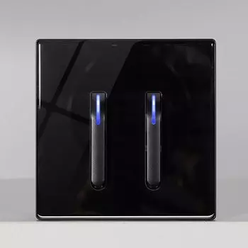 KAMANNI выключатель света с подсветкой Кристалл