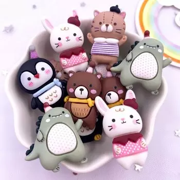 Каменные фигурки Diy Super Paradise 10 шт.