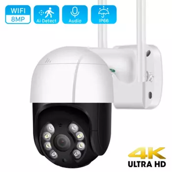 Камера Наружного видеонаблюдения, 4K, 8 Мп, 5-кратный зум, Wi-Fi, HD, 5 МП, 3 Мп